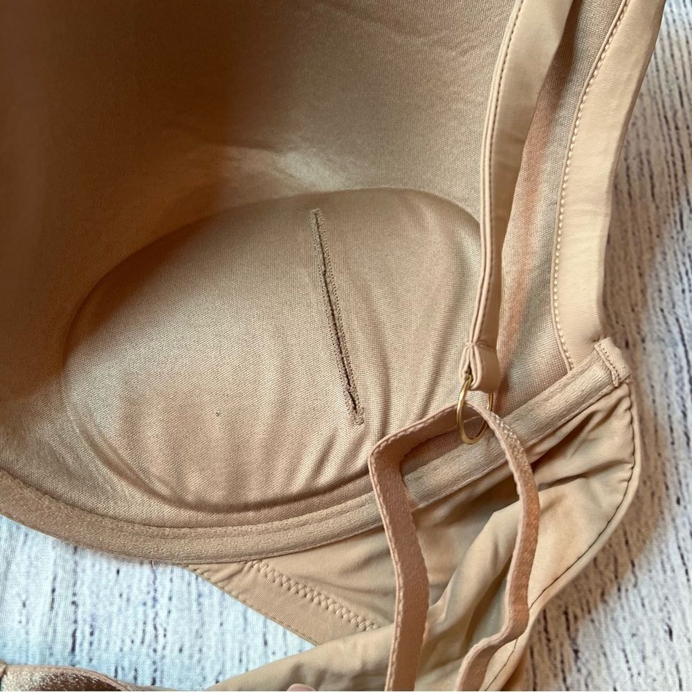 ThirdLove 24/7 Classic Contour Plunge Bra size 38E Tan - Picture 8 of 9